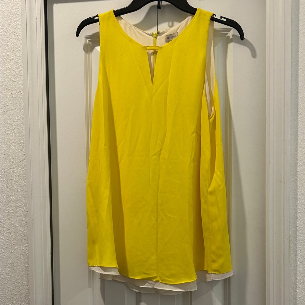 Cremieux Vibrant Yellow  Top